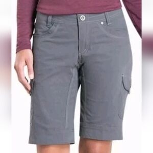 Kuhl Women's Splash 11" Gray Outdoor Hiking Cargo Shorts!Size 10